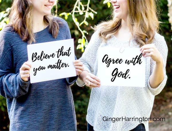 believe that you matter